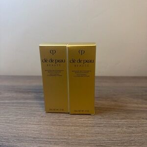 cle de peau Softening Cleansing Foam - 20 ml Lot of 2
